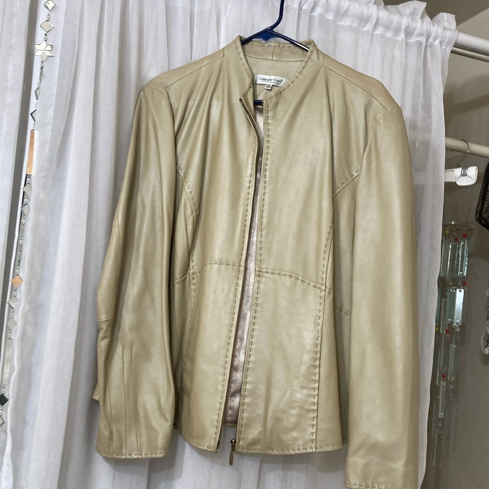 Coldwater Creek Light Tan Jacket